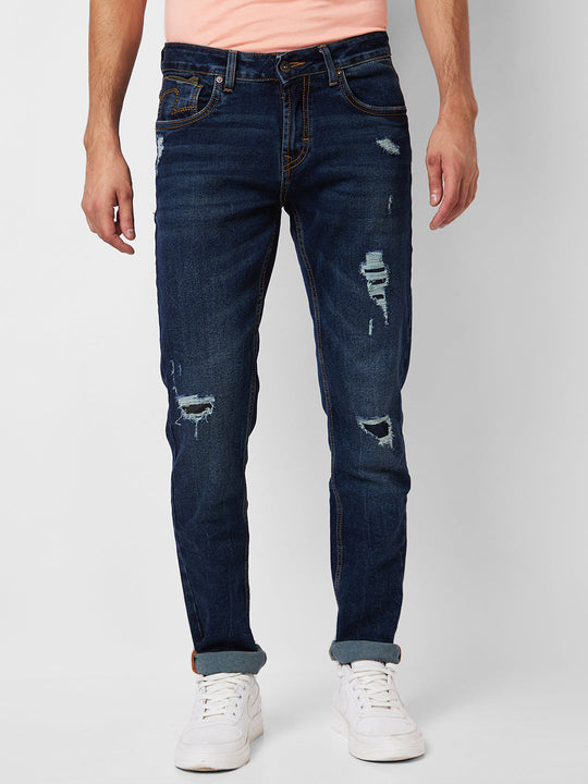 Buy Highlander Light Blue Straight Fit Stretchable Jeans for Men Online at  Rs.714 - Ketch